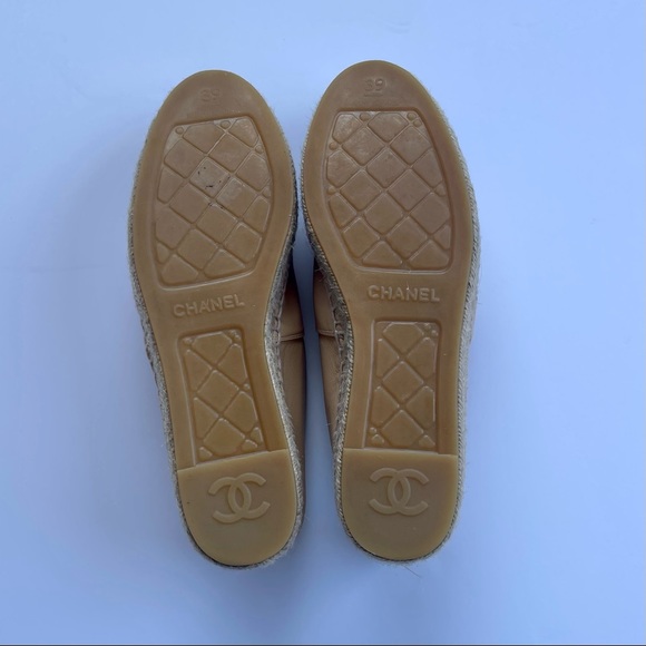 CHANEL beige espadrilles - Picture 4 of 8